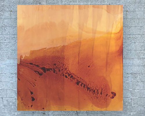 RHSF X11 – Original painting on birch panel, with shellac, wax and pigment