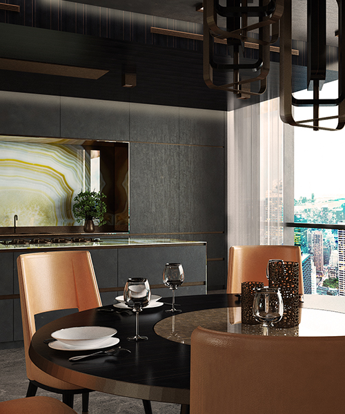 SICIS 'rooms' envision the perfect home in new york penthouse and toronto villa