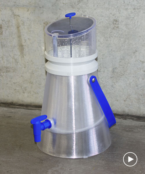 mobile 3D printed device extracts drinking water directly from air