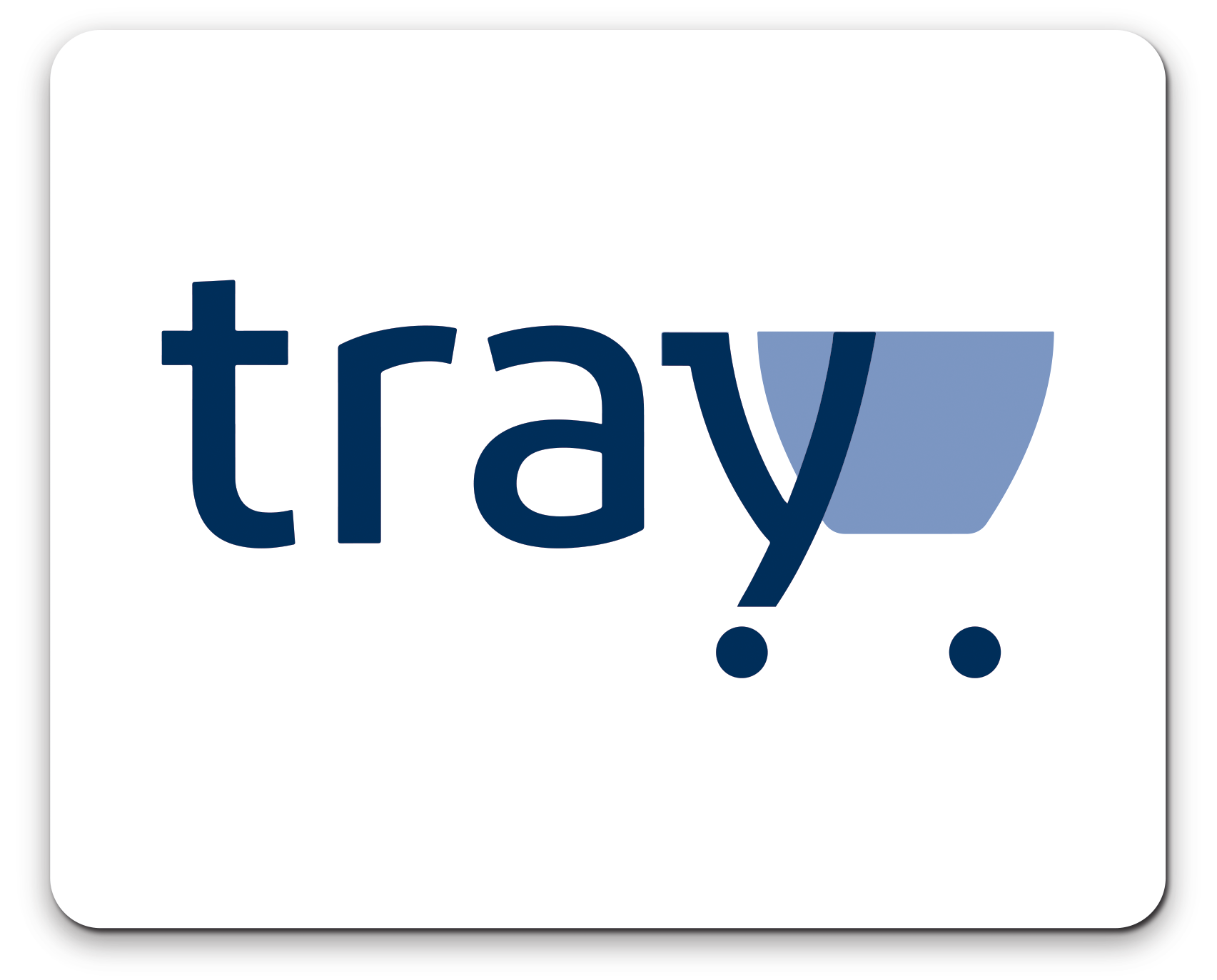 Logo tray
